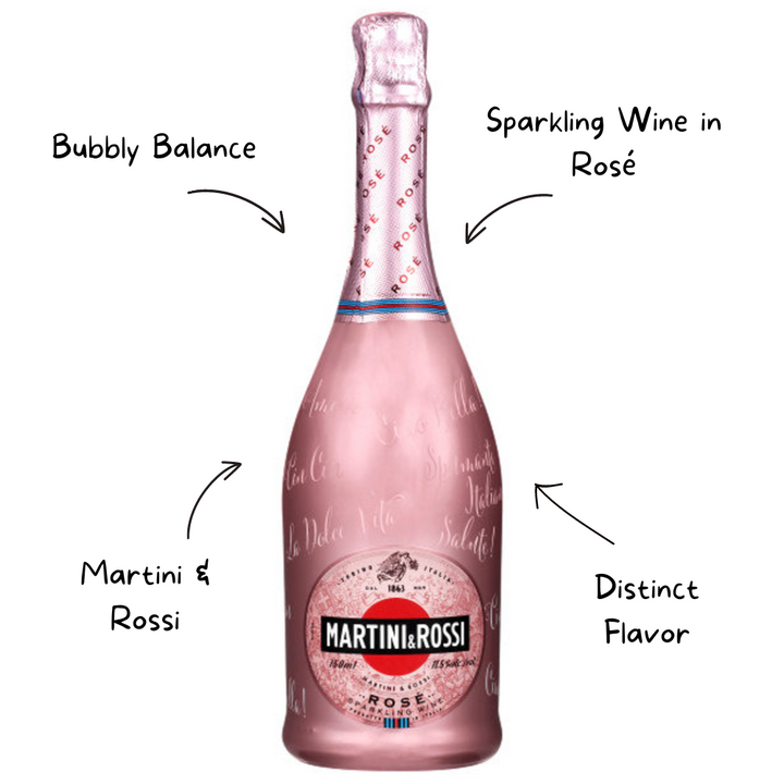 M & R Asti Rose Sparkling Wine