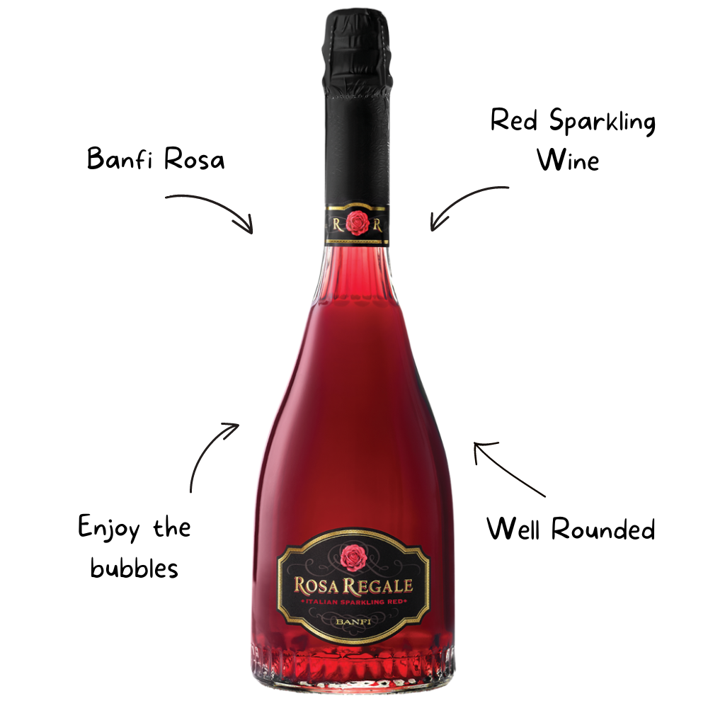 Banfi Rosa Regale Red Sparkling Wine