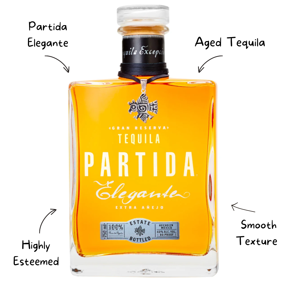 Partida Elegante Extra Anejo Tequila