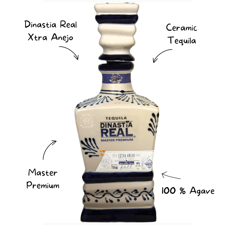 Dinastia Real Xtra Anejo Ceramic Tequila