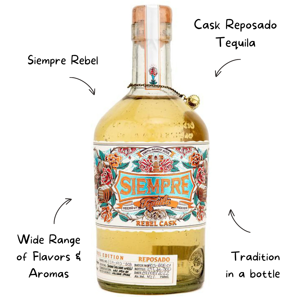 Siempre Rebel Cask Reposado Tequila