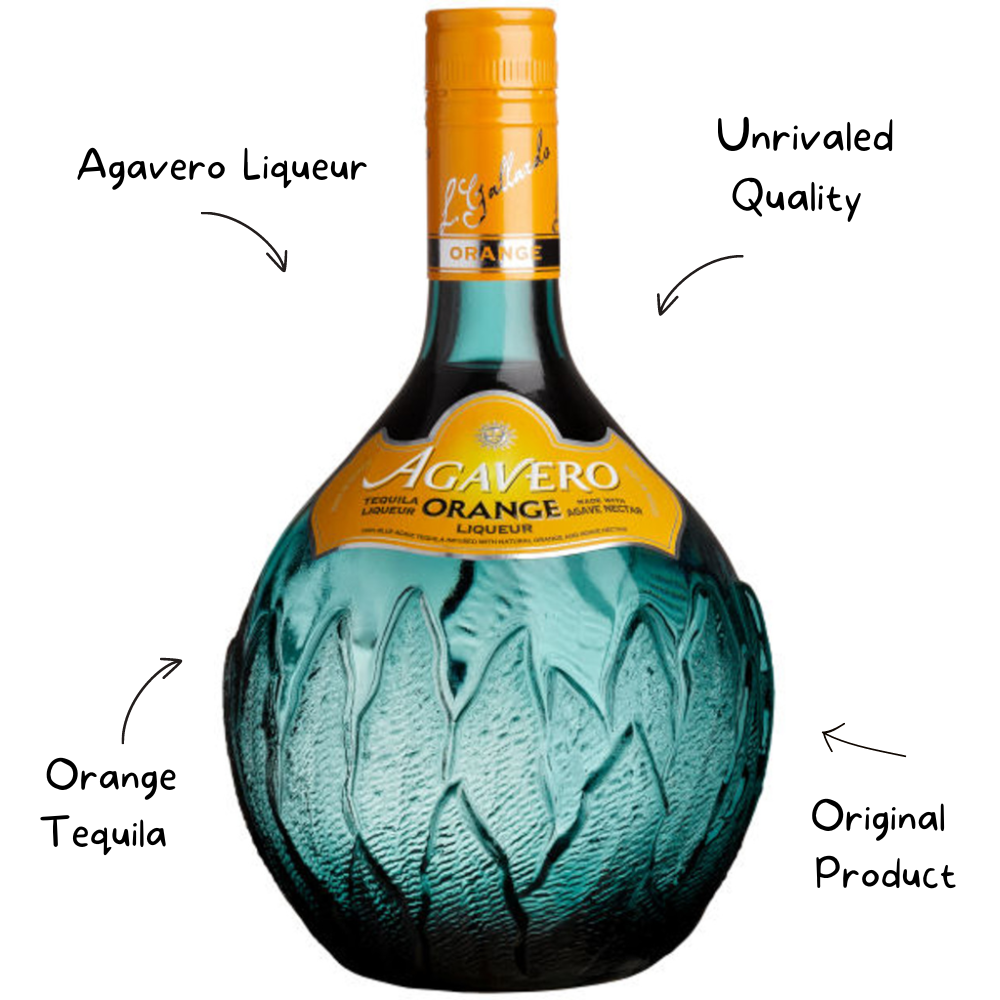 Agavero Liqueur Tequila Orange