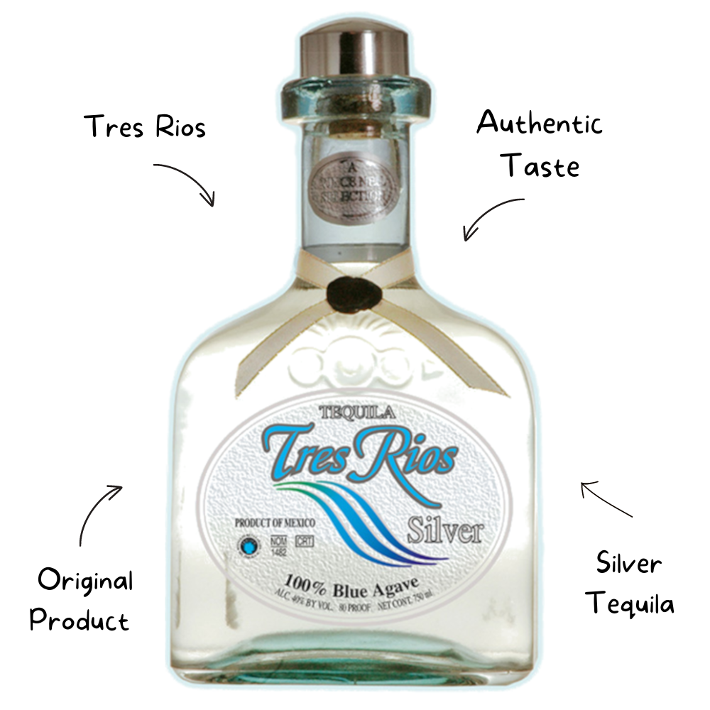 Tres Rios Silver Tequila