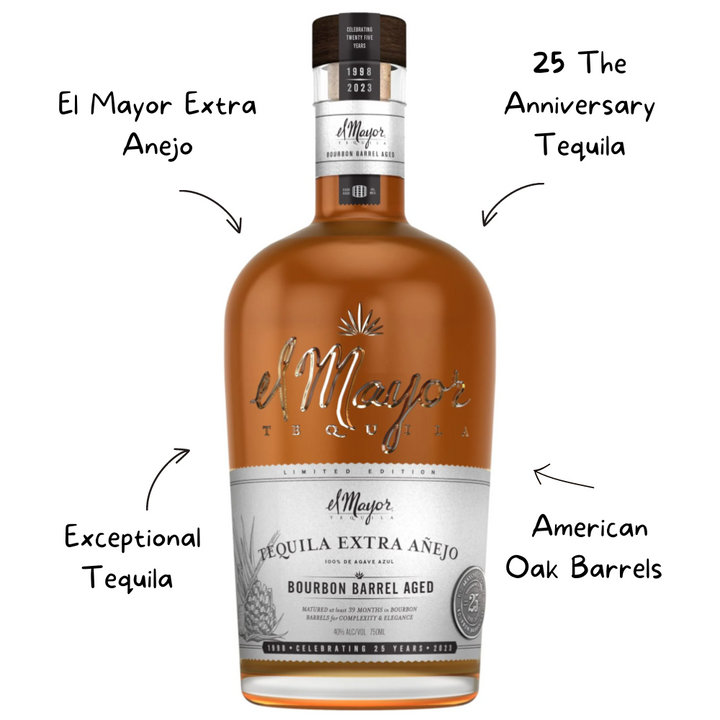 El Mayor Extra Anejo 25 The Anniversary Tequila