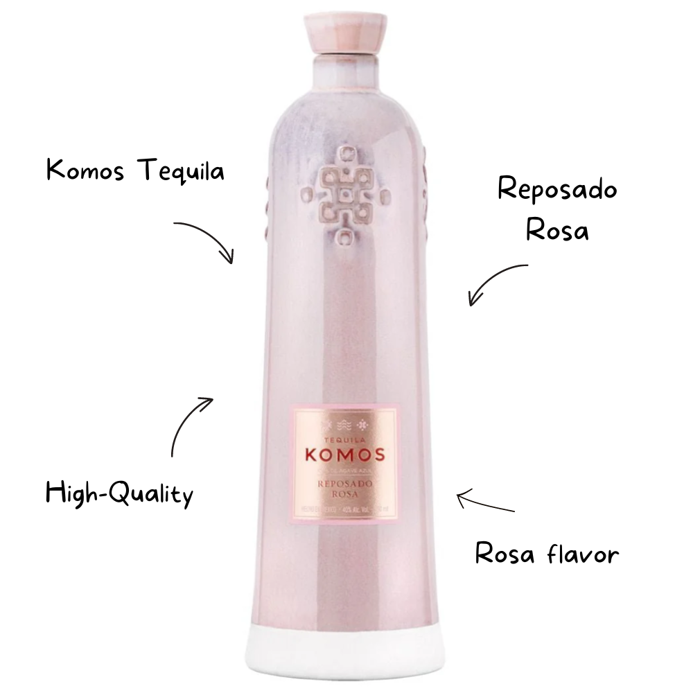 Komos Tequila Reposado Rosa(750ml)