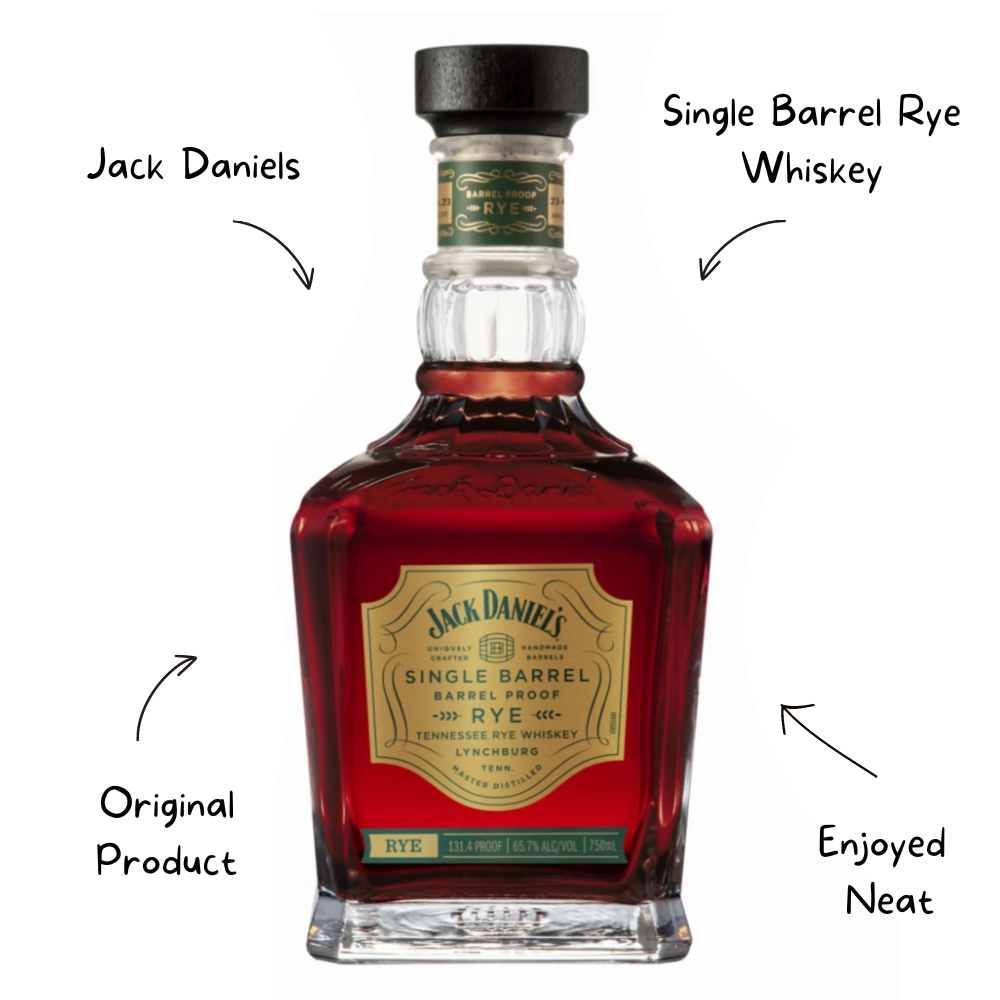 Jack Daniels Single Barrel Rye Whiskey