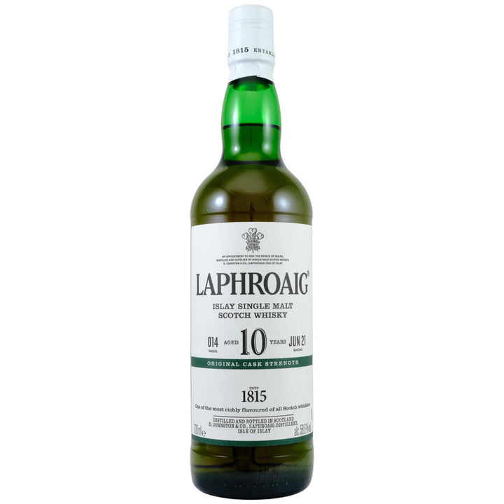 Laphroaig 10 Year Cask Strenght Whiskey