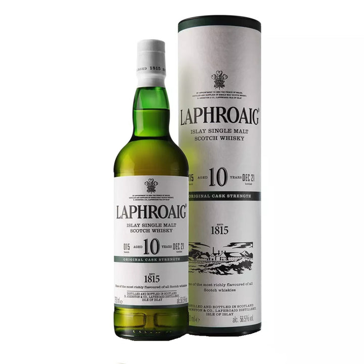 Laphroaig 10 Year Cask Strenght Whiskey