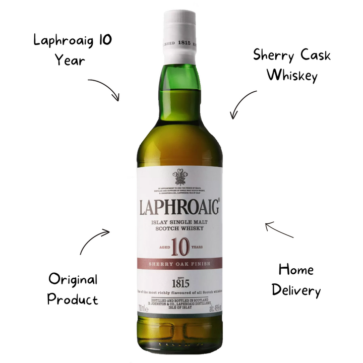 Laphroaig 10 Year Sherry Cask Whiskey