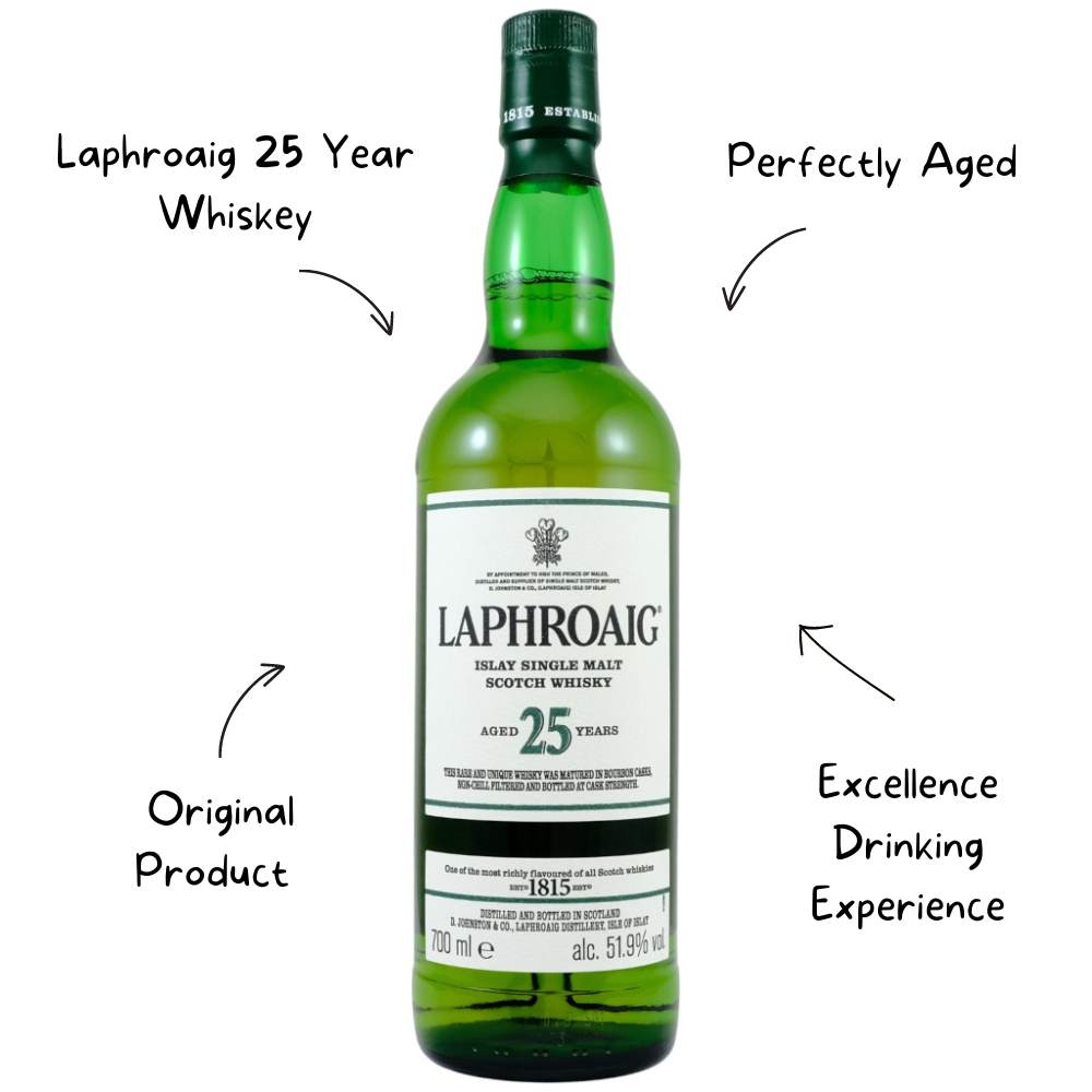 Laphroaig 25 Year Whiskey