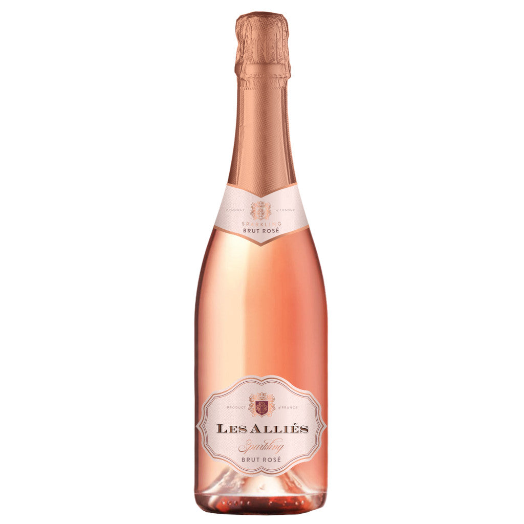 Les Allies Sparkling Brut Rose Sparkling Wine