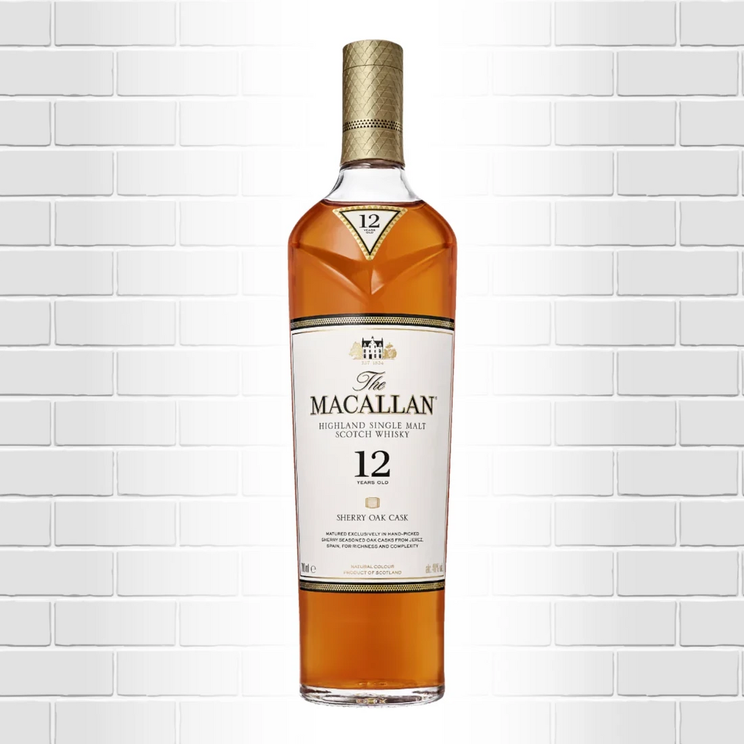 Macallan 12 Year Sherry Oak Whiskey