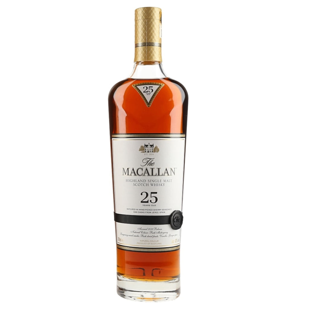 Macallan 25 Year Sherry Oak Whiskey