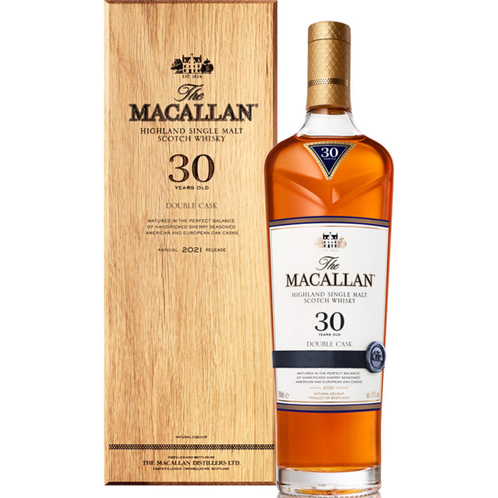 Macallan Double Cask 30 Year Whiskey