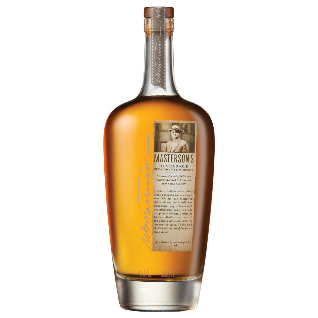 Mastersons 10 Year Straight Rye Whisky