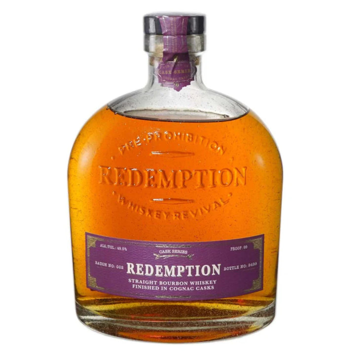 Redemption Bourbon Cognac Cask Whiskey