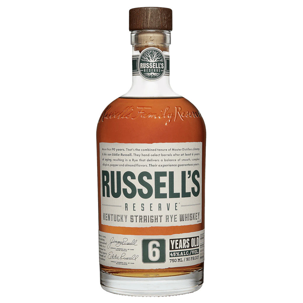 Russells Reserve Rye 6 Year Whiskey