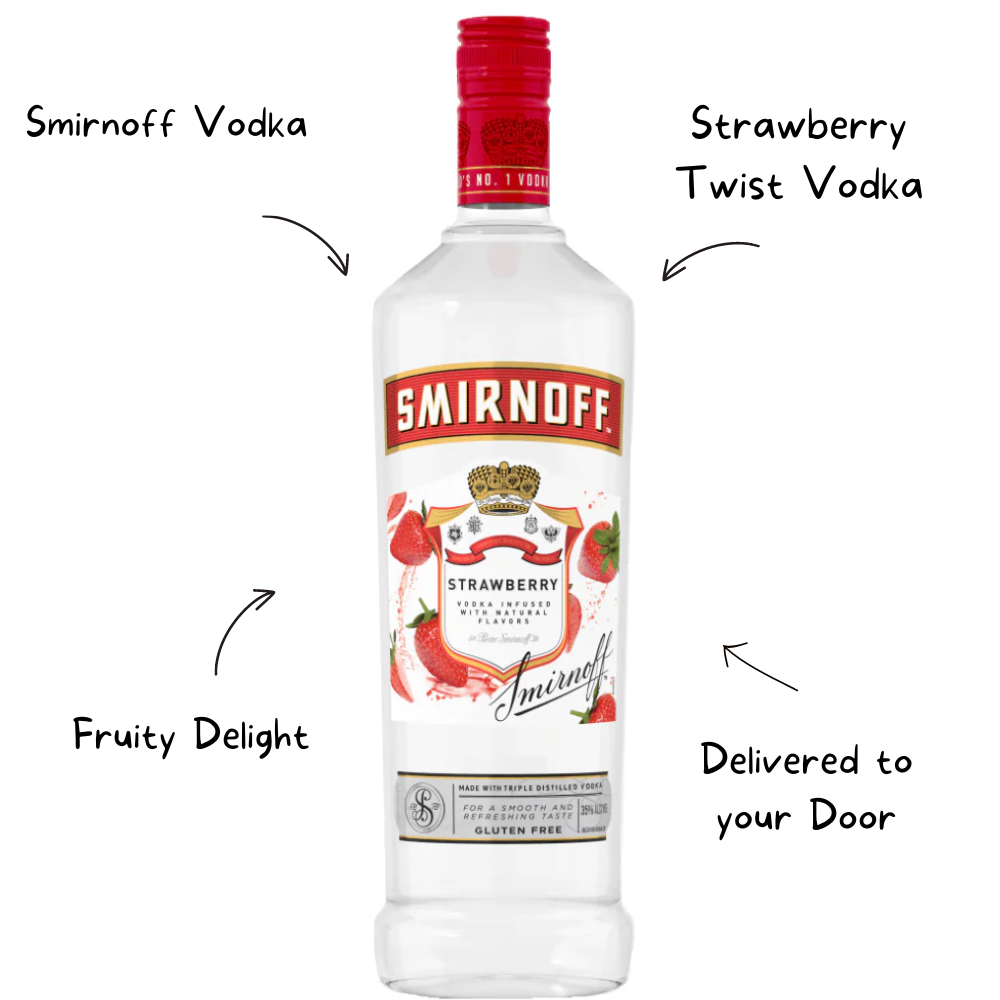 Smirnoff Strawberry Twist Vodka