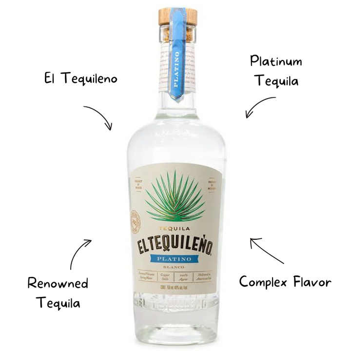 El Tequileno Platinum Tequila