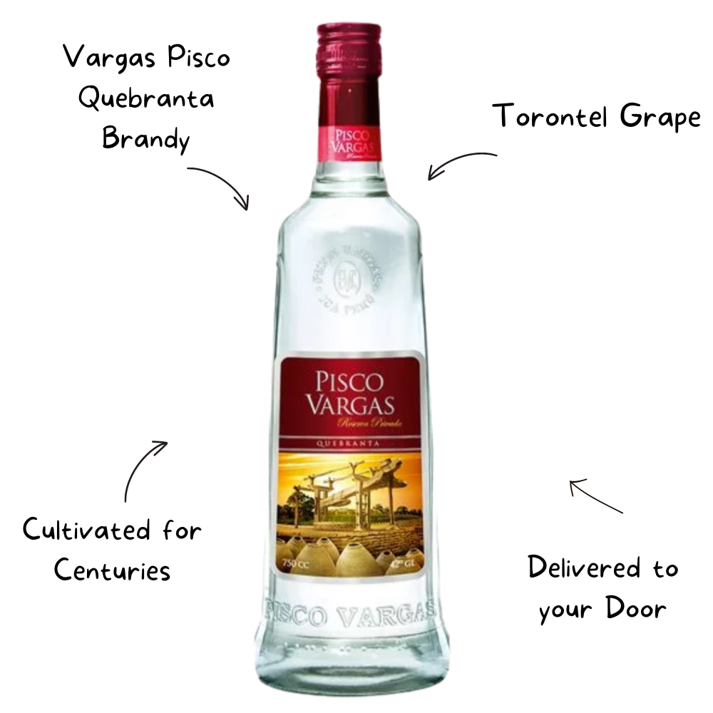 Vargas Pisco Quebranta Brandy