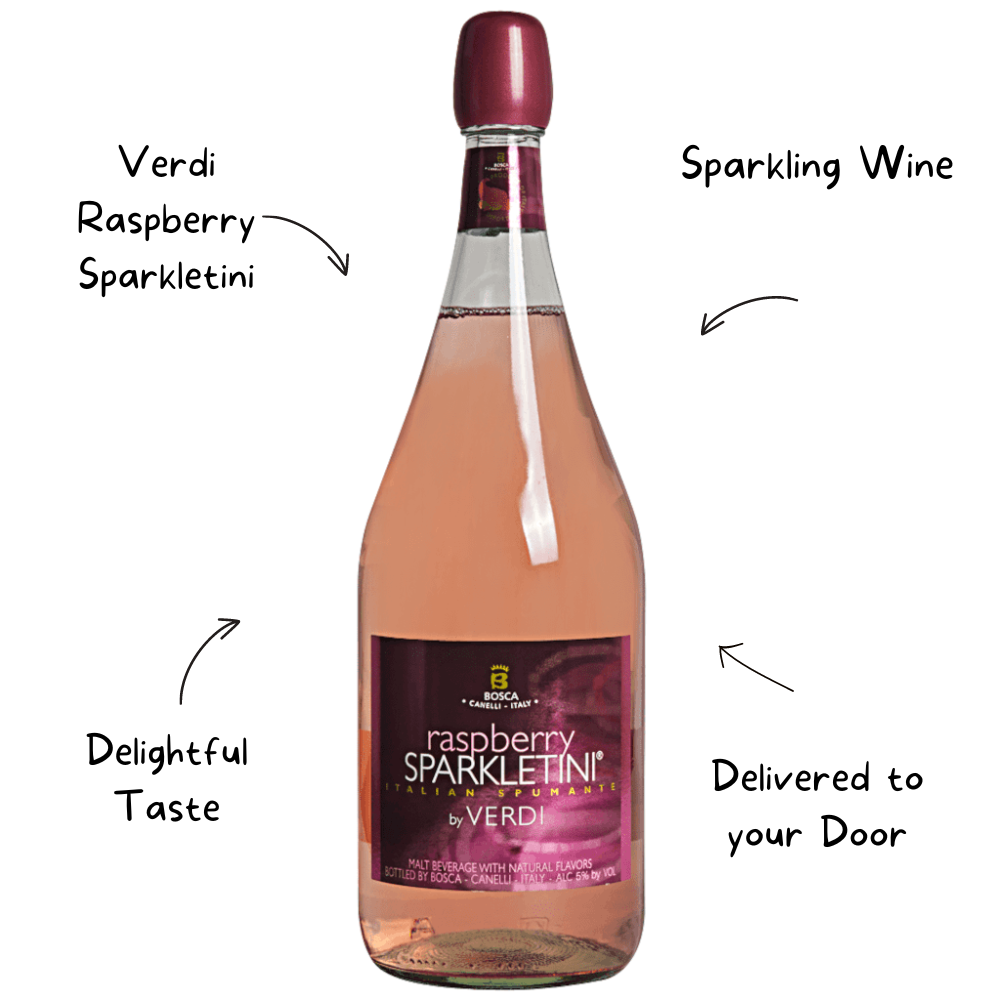 Verdi Raspberry Sparkletini Sparkling Wine