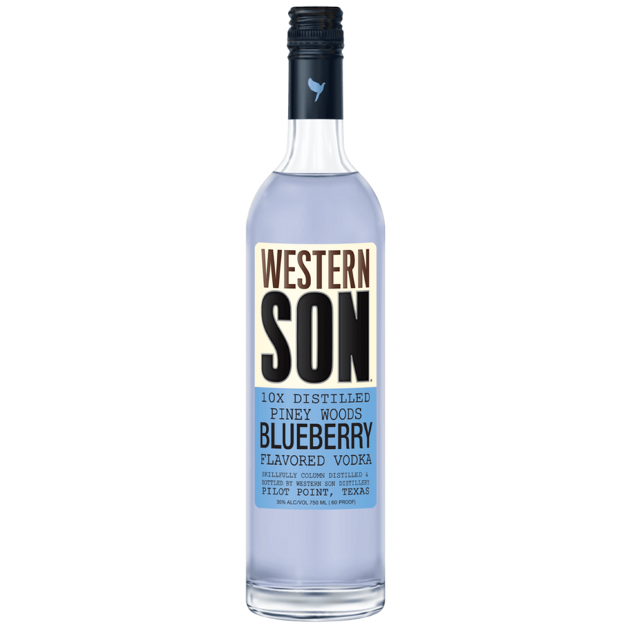 Get Western Son Blueberry Vodka Online Today at WhiskeyD