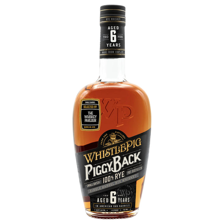 Whistlepig Piggyback 6 Year Single Barrel Rye Whiskey