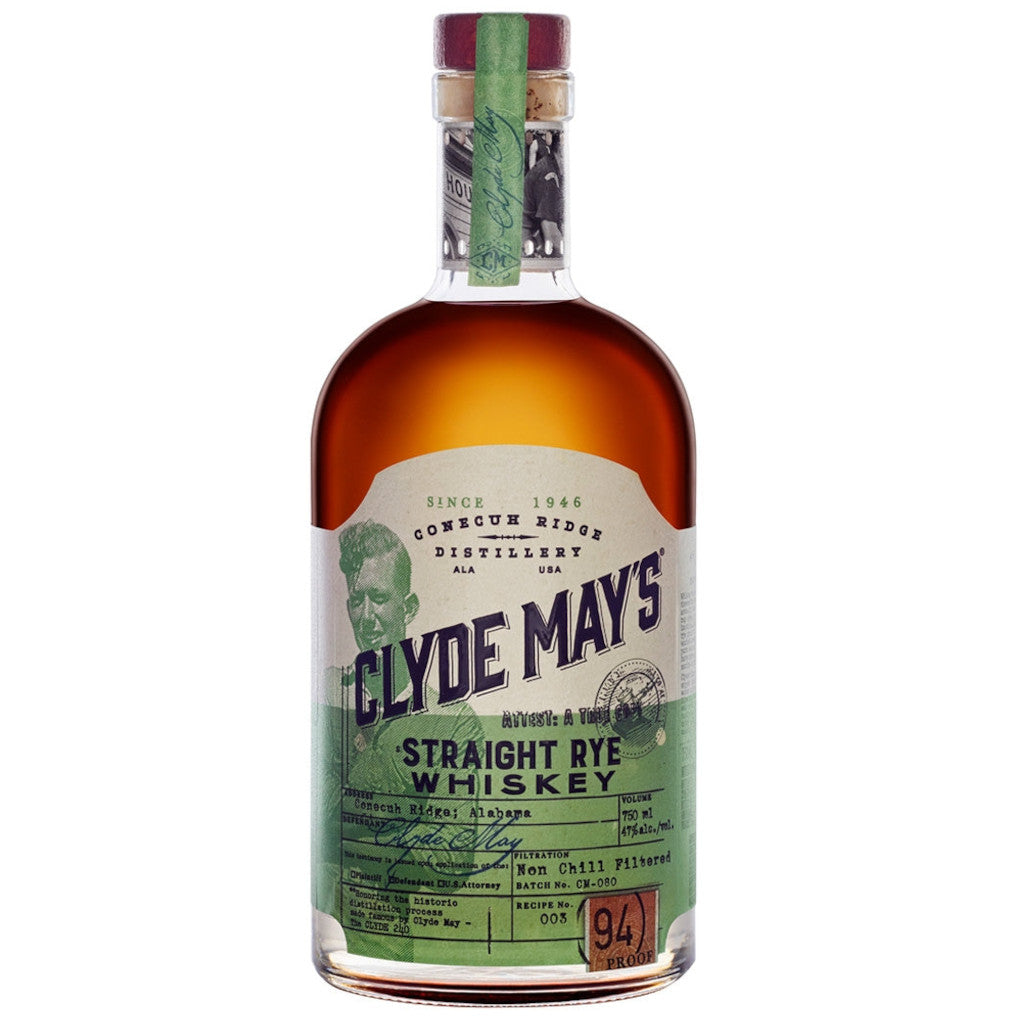 Clyde Mays Straight Rye Whiskey