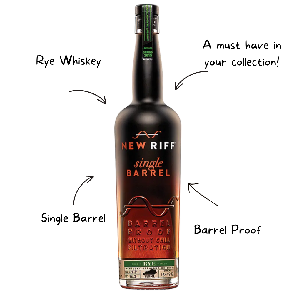 New Riff Single Barrel Rye Whiskey