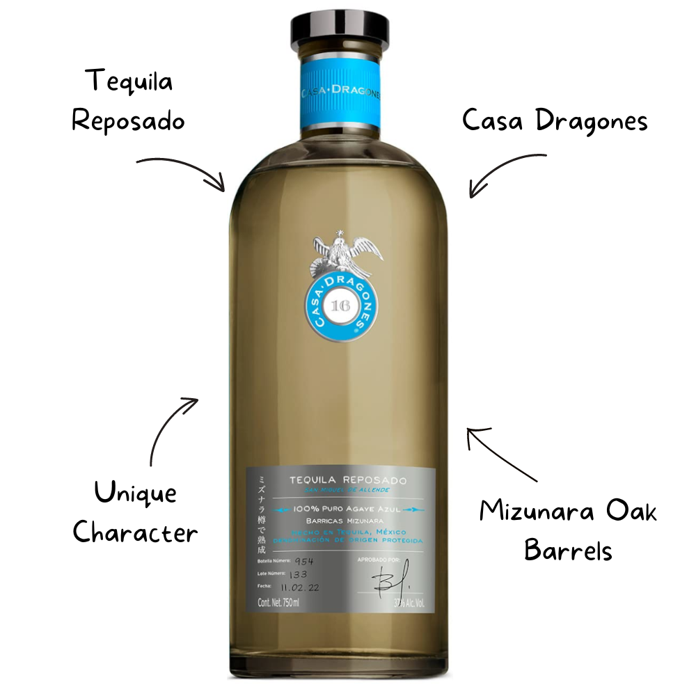 Casa Dragones Reposado Mizunara Tequila