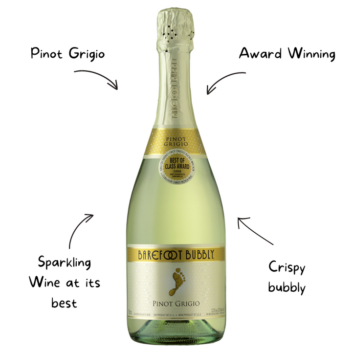 Barefoot Bubbly S Pinot Grigio Sparkling Wine