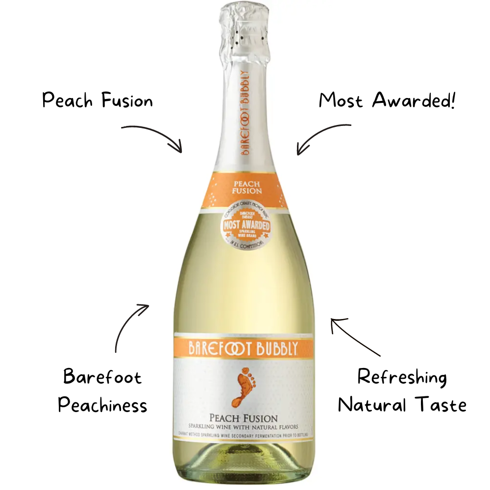 Barefoot Bubbly Peach Fusion Sparkling Wine