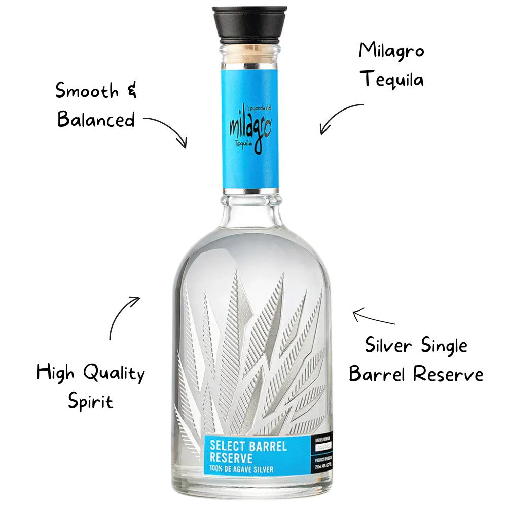 Milagro Silver Single Barrel Reserve Tequila