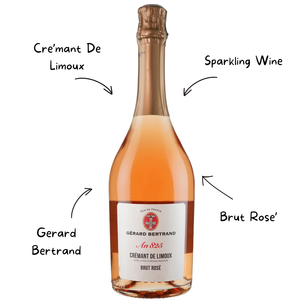 Gerard Bertrand Cremant Rose Sparkling Wine