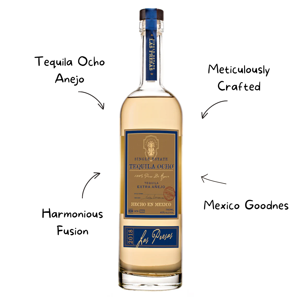 Tequila Ocho Anejo Las Presas Tequila