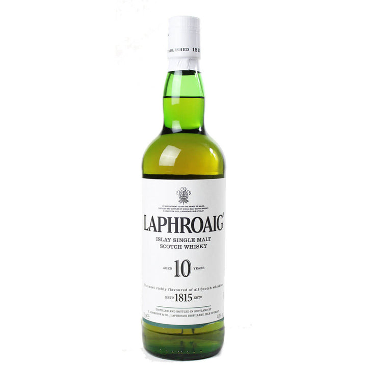 Laphroaig Scotch 10 Year Whiskey