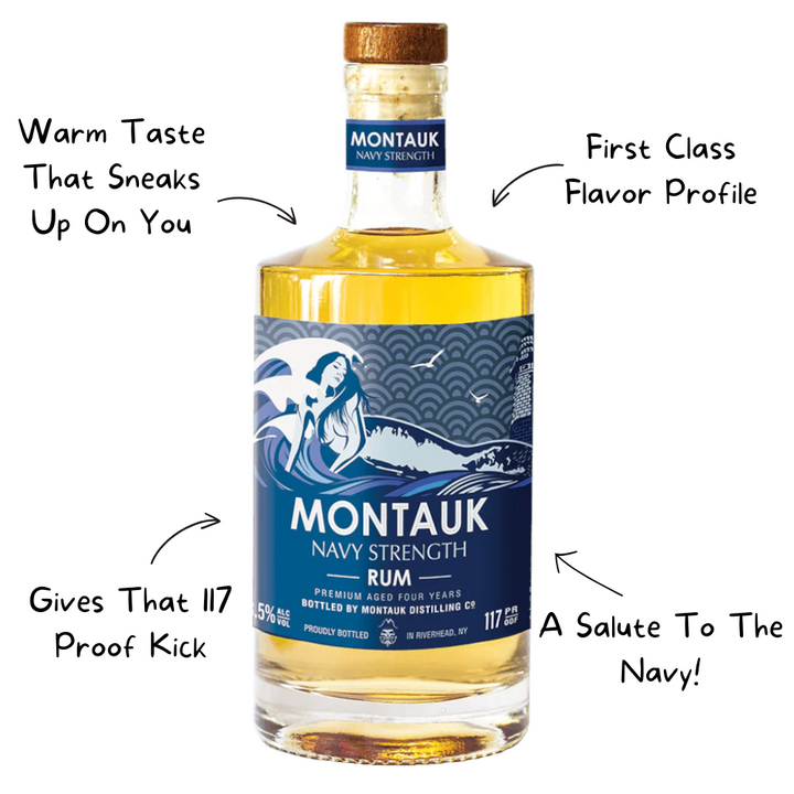 Montauk Rum Navy Strength