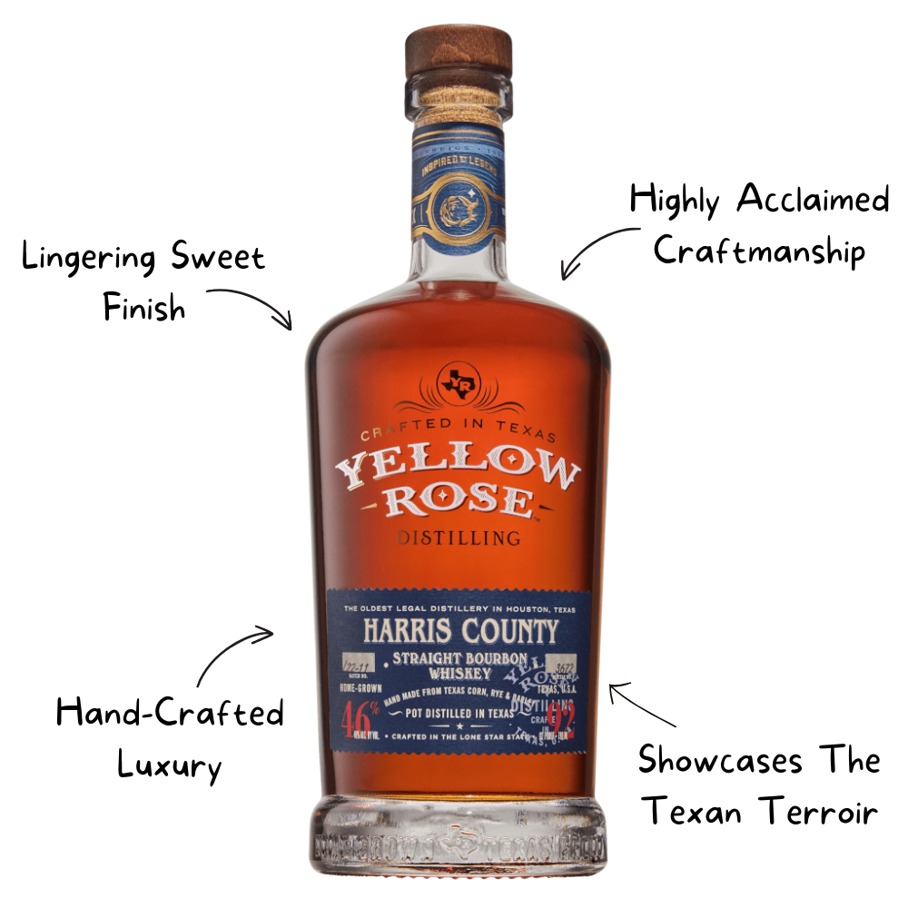 Yellow Rose Harris County Whiskey