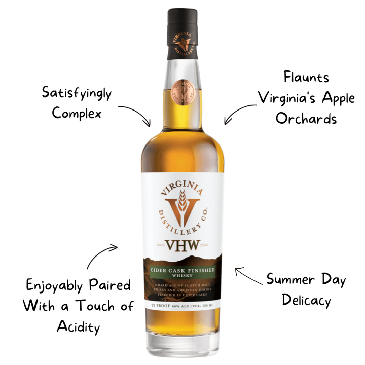Virginia Distillery Cider Cask Whiskey