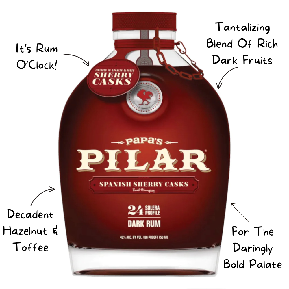 Papa's Pilar Sherry Cask Finish 24 Year Dark Rum