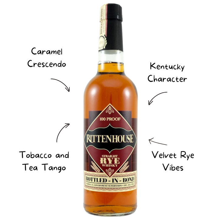 Rittenhouse Rye 100 Whiskey