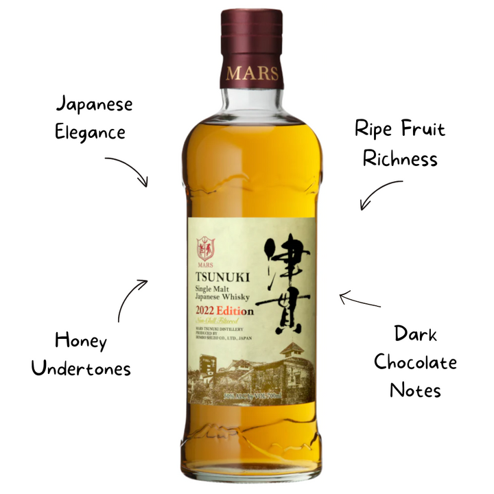 Mars Tsunuki Single Malt 2022 Edition Whiskey