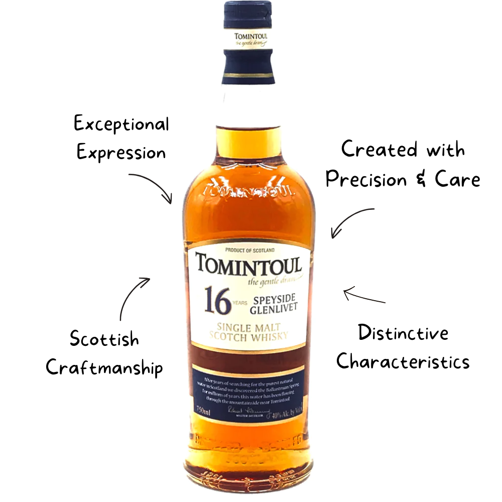 Tomintoul 16 Year Whiskey