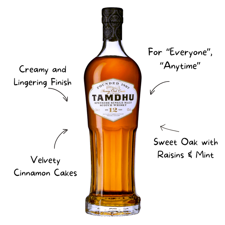 Tamdhu 12 Year Sherry Oak Single Malt Scotch Whiskey
