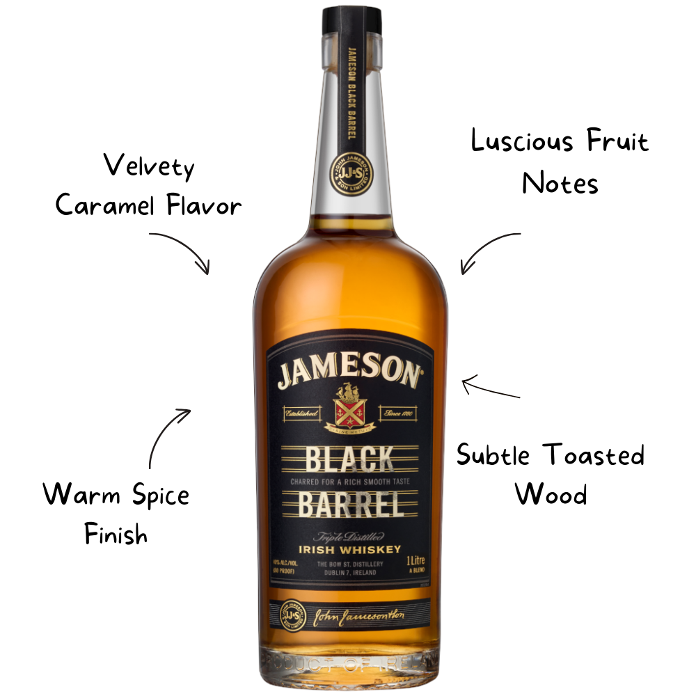 Jamesons Black Barrel Whiskey