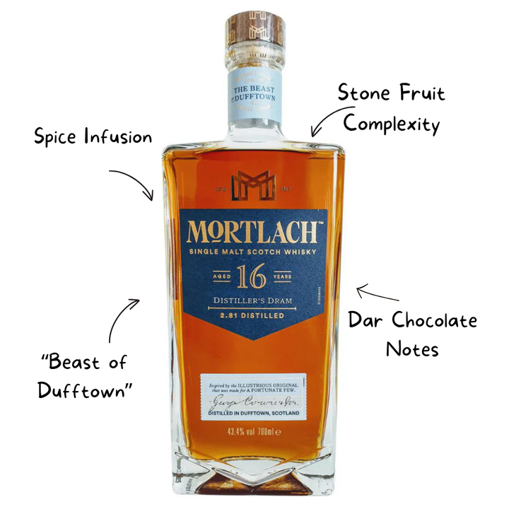 Mortlach 16 Distillers Dram Whiskey