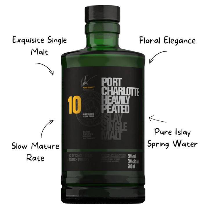 Bruichladdich Port Charlotte 10 Heavily Peated Whiskey