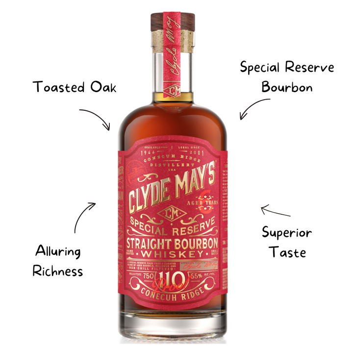 Clyde Mays Special RSVE Bourbon 6 Year Whiskey