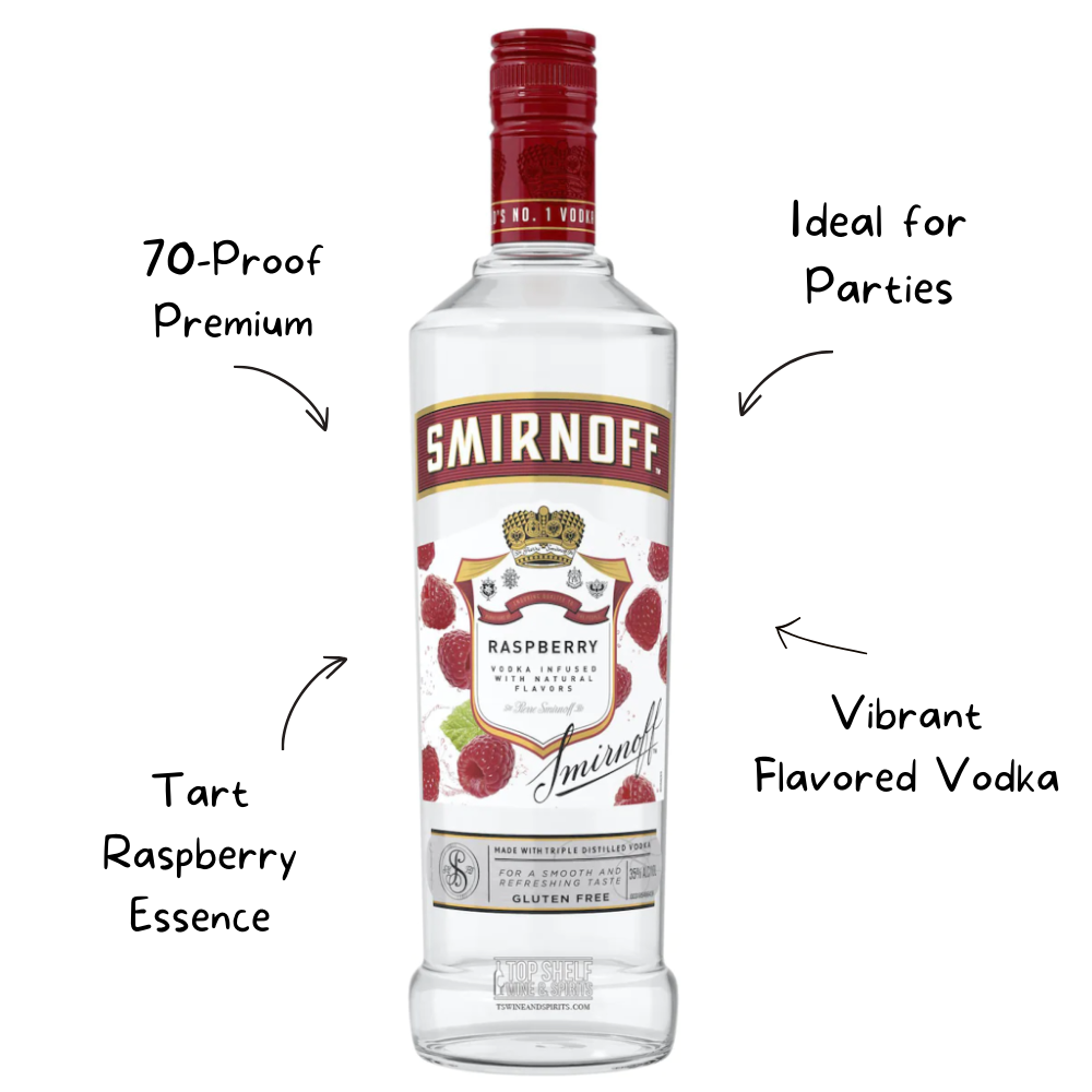 Smirnoff Raspberry Twist Vodka