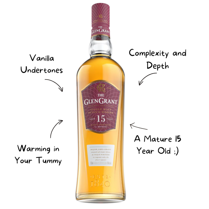 Glen Grant 15 Year Whiskey